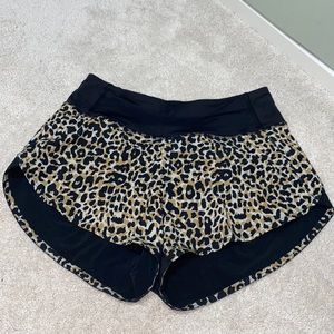 Outdoor Voices Leopard Hudson Shorts